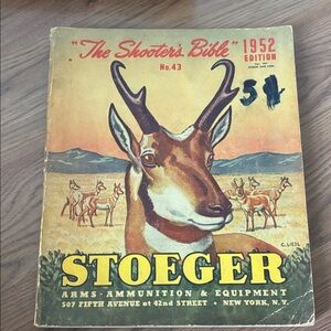 Stoeger Arms Corp Vintage Cover with Red Emblem